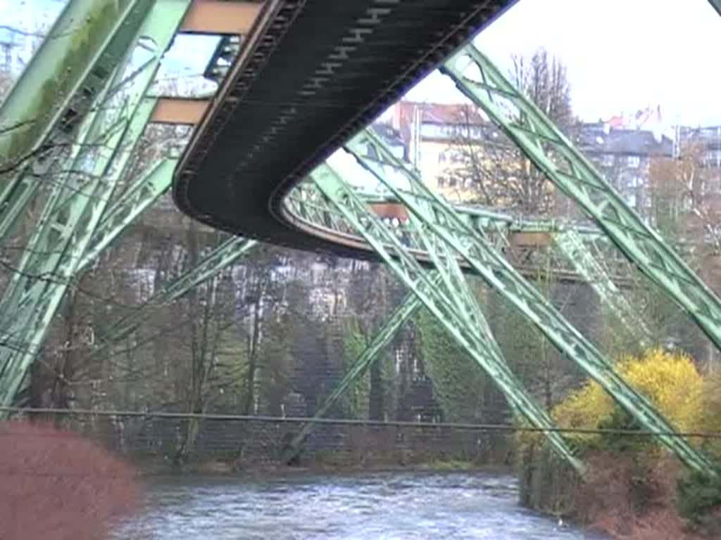 Schwebebahn nahe Kluse, 22.3.2008