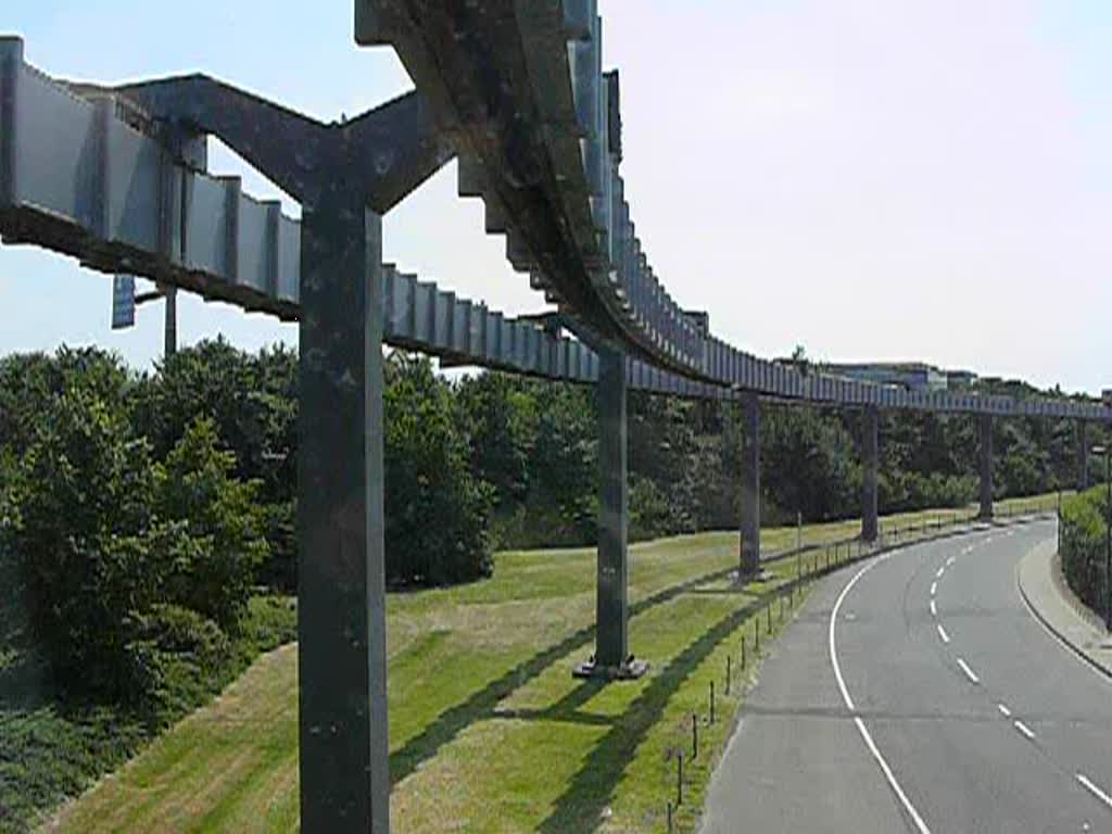 Skytrain; Flughafen Dsseldorf. 27.06.2010.