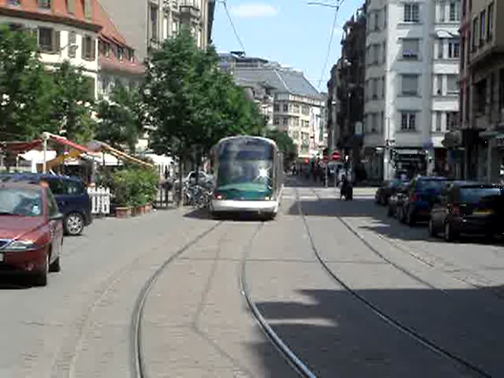 Straenbahn in Strabourg am 30.05.07