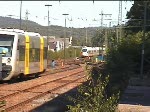 Ein- und Ausfahrt von ICE 9554 am 09.09.08 Kaiserslautern Hbf