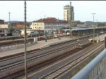 Ausfahrt ICE 9552 nach Paris Est am 17.09.08 um 18.22 Uhr aus Kaiserslautern Hbf.