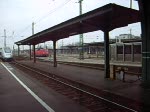 Ein TGV-POS bei der Einfahrt im Kalrsruher Hbf.