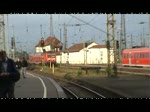 143er als S2 Borna - Leipzig fhrt gerade in den HBF (Soundkulisse ist von 18 201) die im hintergrund steht 03.10.2009 