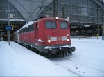 115 261 verlie am 26.12.10 mit dem IC 2154 nach Frankfurt Flughafen, den Leipziger Hbf. 