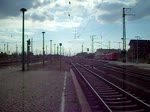 ITL Lok mit einem Containerzug nach Berlin.
