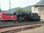 Rangierfahrt der 052 740-8 in Geislingen an der Steige, am 12.09.2010.