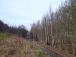 52 8131-6 fuhr am 21.12.14 mit dem Berliner Sonderzug nach Annaberg-Buchholz. Hier zu sehen in Grünstädtel, Schiebelok war 119 158.