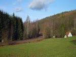 52 8154-8 fuhr am 12.12.15 von Leipzig nach Schwarzenberg. Hier zu sehen bei Wildbach.