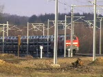 Eine Szene, die man leider nur noch selten so sehen wird, da das Reststck der Linie 24 zwischen der deutschen Grenze und dem Bahnhof Montzen inzwischen fertig elektrofiziert ist und schon jetzt die
