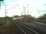 Gterzug mit BR 189 der DB, fhrt am 21.11.2009 in Lehrte ein.