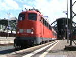 110 434 als RB15460 von Heidelberg nach Manheim aus Darmstadt Hbf ( 24.07.09 )