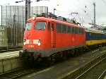 110 329 verlsst mit einer uberfhrung den Klner Hbf