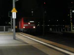 Br 112 mit RE und BR 481/482 am 08.10.08 im Berliner Hauptbahnhof.