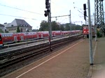 151 xxx-x und 152 xxx-x mit Gterzug im Bahnhof Fulda