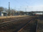 151 023 und 151 002 durchfahren mit einem Zug des  Fal-Pendels   Mainz-Bischofsheim in Richtung Abzw. Kostheim. 23.12.2008