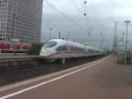 ICE-Durchfahrt durch den Dortmunder Hauptbahnhof zur Fahrt ins BBf.