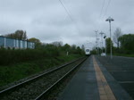 ICE1611 von Warnemnde nach Mnchen Hbf bei der Durchfahrt im 
S-Bahnhof Rostock-Marienehe(08.05.10)