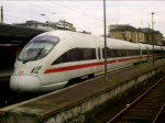  Ausfahrt des ICE-T 415 020  Gotha  und Br 411 als ICE 1650 Dresden Hbf - Wiesbaden Hbf aus Mainz Hbf.