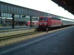 Ausfahrt von IC 435 richtung Emden! Trier Hbf, 24.07.08