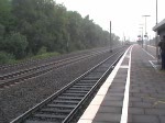 Die Werbelok 101 003-2 durchfhrt mit einem angekoppelten IC den BF Maschen in Richtung Sden am Nachmittag des 18.07.08