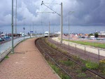 Norddeich Mole - der Leerpark vom IC 2132, der vor kurzen aus Cottbus angekommen ist, wird aus den Bahnhof gefahren um Platz fr den nchsten Zug zu machen. 23.06.07