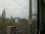 Mitfahrt in der S-Bahnlinie 9 von der Station Pankow zur Station Bornholmer Strae.(11.4.2010)