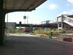 Die S-Bahnlinie 5 nach Strausberg im Bahnhof Warschauer Strae.(25.7.2010)