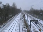 S-Bahnhof Karlshorst: Einfahrt einer S3 nach Ostkreuz. 9.2.2012