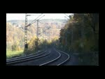 Schsische Schweiz 2008 - Am Mittag des 23.10.2008 ist ein Zug der Dresdner S-Bahn Linie 1 im Elbtal bei Stadt Wehlen unterwegs. Die Wagen der Gattung DABbpzf und DBpz wurden erst krzlich ausgeliefert.  