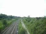 S8 von Flughafen Mnchen nach Ostbahnhof, bei Hallbergmoos.
(02.06.08)