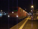 112 107-8 mit S1 von Rostock Hbf Richtung Warnemnde bei der Ausfahrt im Haltepunkt Rostock-Ltten Klein.(14.10.10)