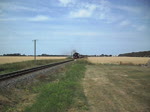 99 2321-0 mit MBB14619 von Ostseebad Khlungsborn West Richtung Bad Doberan aufgenommen zwischen Steilkste/Wittenbeck und Heiligendamm.(26.07.10)Film I.Pavel