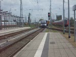 OLA80034 von Gstrow nach Rostock Hbf.bei der Einfahrt um 14.55 Uhr im Rostocker Hbf.(09.05.09)