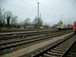 ITL 152 mit einem Containerzug in Richtung Magdeburg.