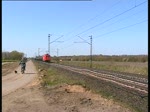 HGK 185 fuhr mit einem ler durch Ochtmissen bei Lneburg am 17.4