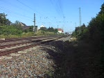 1116 237 der ITL zieht am 27.07.09 einen Gterzug durch Priestewitz Richtung Riesa.