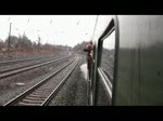 20.03.2010. 01 0509 bei ihrer ersten Fahrt fr das SEM nach Wiederinbetriebnahme von Chemnitz nach Saalfeld. Hier auf dem Leipziger Gterring und kurz nach Saalfeld bei der Rckfahrt. Die Lokomotive gehrt der Press, welche den Wiederaufbau finanziert hat, und damit die Rckkehr einer Legende auf die auf die Gleise mglich gemacht hat.  