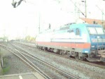 BR 185 513-9  Rostock Port  verlsst mit einem Gterzug den Bahnhof Fulda.