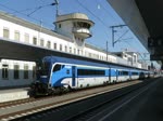 Abfahrt des CD-Railjet nach Prag mit ÖBB 1216 229 aus Gleis 1 im Hauptbahnhof Graz, 30.6.19 