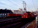 Am 22.6.2005 schleppte eine Bm 6/6 eine Re 4/4 II mit ihren EW I Wagen ab, weil es keinen Strom gab.