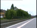 Durchfahrt einer SBB Cargo Re 421 mit einem Gterzug durch den Bahnhof Rotenburg/Wmme am 12.6.