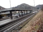 Re 460 mit IC Brig-Basel SBB bei Tecknau am 09.01.2008