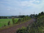 482 032-0 mit Schiebelok 295 088 zu sehen am 19.09.14 in Syrau/V.