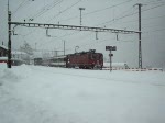 Die Re 4/4 II 11314 verlsst mit ihrem IR Faido am 10.12.2008