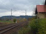 742 116-7 zu sehen am 25.10.17 mit der Übergabe von Sokolov nach Cheb in Chotikov.